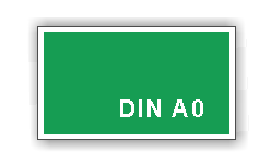 Plattendruck DIN A0