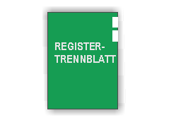 Register-Trennblätter