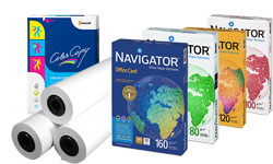 Plot- und Druckerpapier