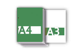 lose / geheftete / gelochte Exemplare